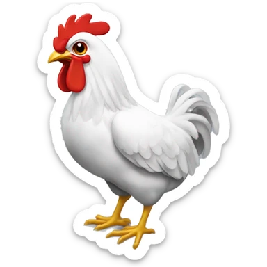 Gallo senza tesa sticker