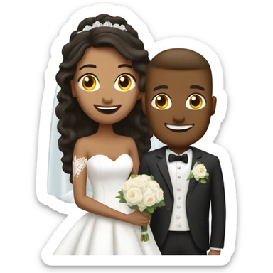Bride getting married in Salt Lake City sticker