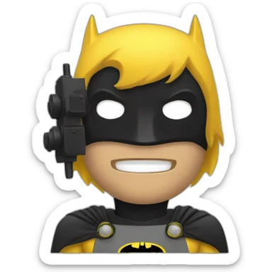 signal batman  sticker
