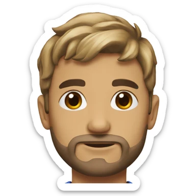 Maxime Big nez Biagi  sticker