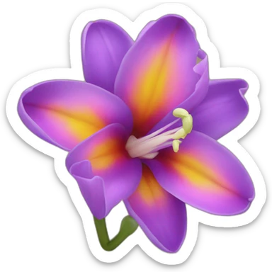 cempazuchitl flower sticker