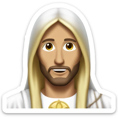 paris hilton jesus sticker