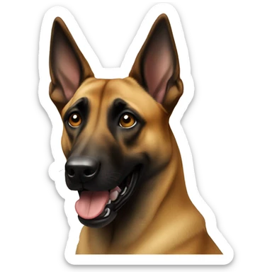 Malinois dog sticker
