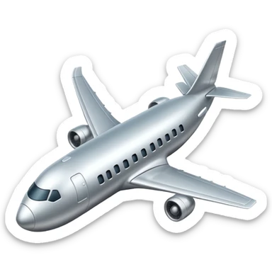 Airplane sticker