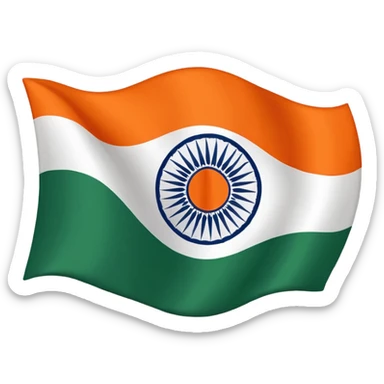 make india flag sticker