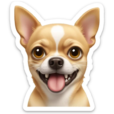 Angry Chihuahua  sticker
