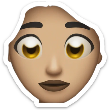 A fusion of Scorpio,Virgo and Pisce sticker