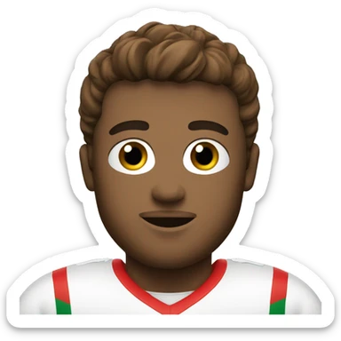 Italy football jersey  sticker