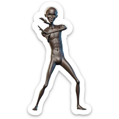 boy on white background sticker