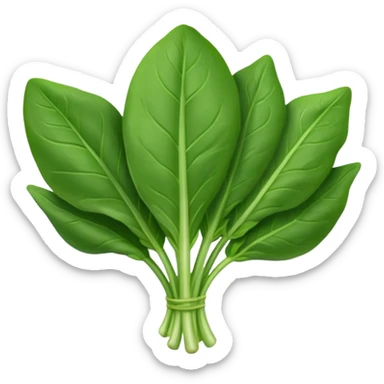 spinach/greens strength-support food sticker