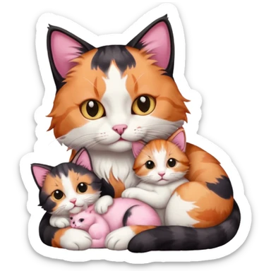 Cat nurses sticker