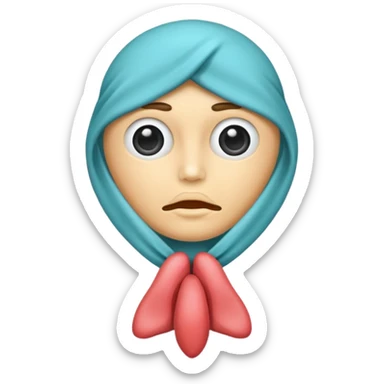 Thyroid gland sticker