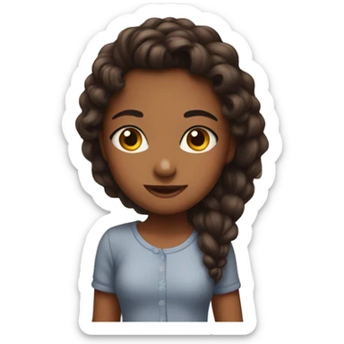 For the cutest girl in the world sticker