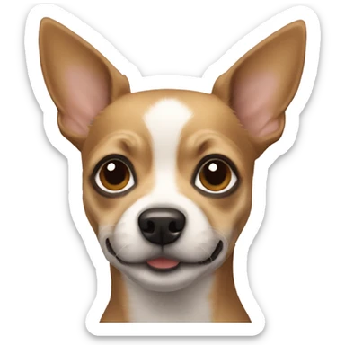 CHIHUAHUA TERRIER MIX sticker