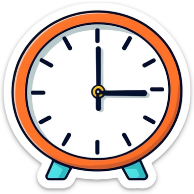 Clock it  sticker