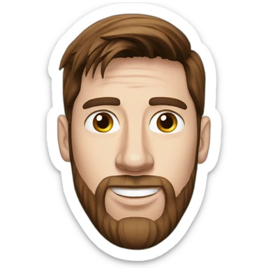 Messi-scooring sticker