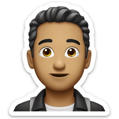 Un ñiño con un elado sticker