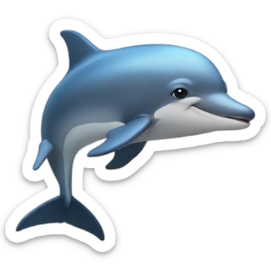 delfin sticker
