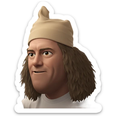 boy with shirt by vehicle sticker