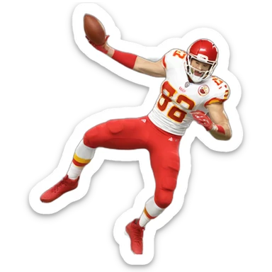 Travis kelce touchdown sticker