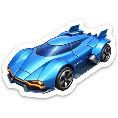 Rocket league car sticker