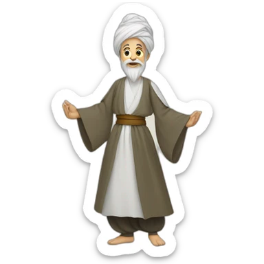 Dervish sticker