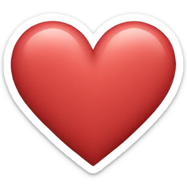 Heart sticker