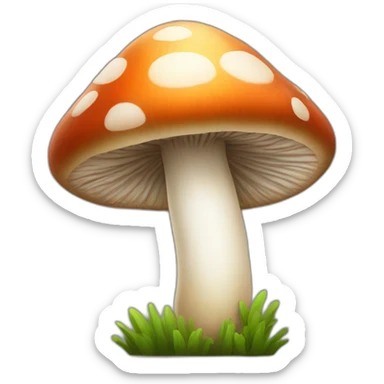 Mushrooms  sticker
