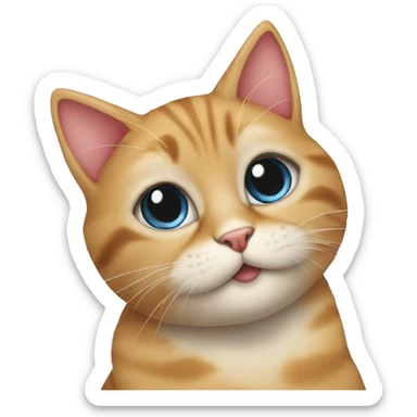 cat love in penthouse sticker