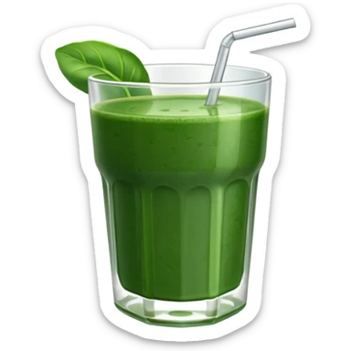 spinach juice sticker