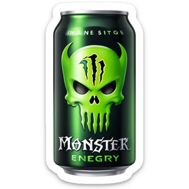 Monster energy sticker