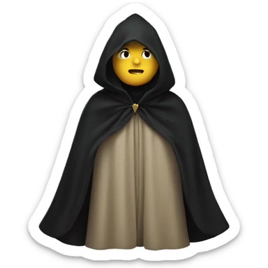 black starry cloak no person clothing many stars sticker