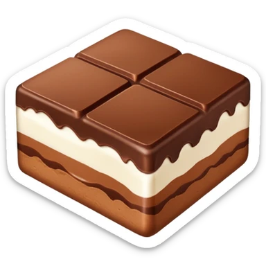 Kinder Milk Slice sticker