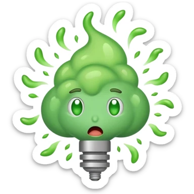 bursting fart, comic style sticker