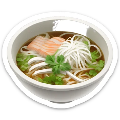 Bowl of pho sticker