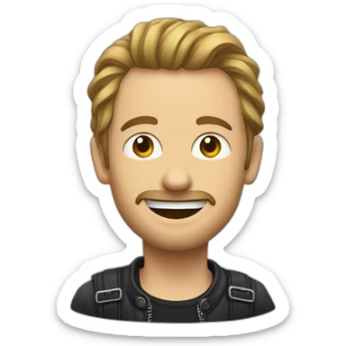 Tom kautliz guitariste sticker