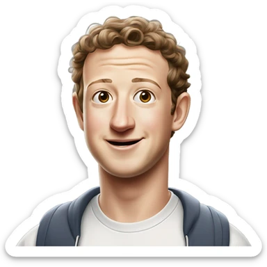 Mark Zuckerberg ￼ sticker
