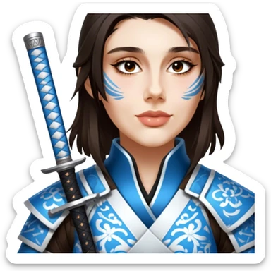 Samurai of Honor sticker