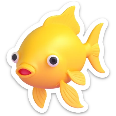 Babel fish translator from Hitchhiker's Guide sticker