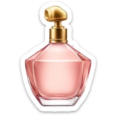 Parfum en forme de talon rosé  sticker