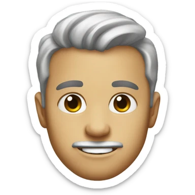 forg handed blaink poster sticker