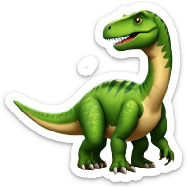 Jurassic Park GREEN COLOR sticker