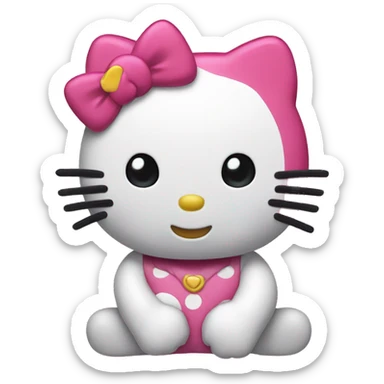 hello kitty  sticker