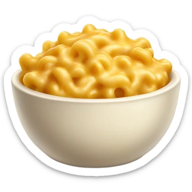 Mac and cheese sticker