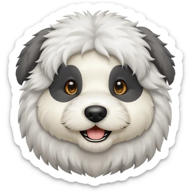 Old English sheepdog  sticker