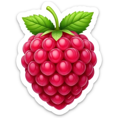 Raspberry  sticker