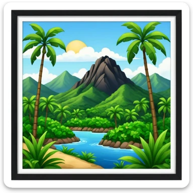 Because we love nature venezuela sticker