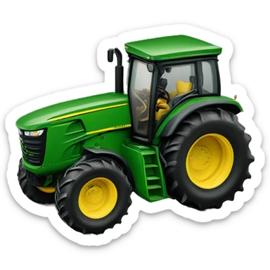 John Deere tractor  sticker