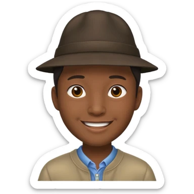 chinese male in 1800s, with hat sticker