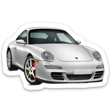 porche car sticker